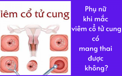 Phụ nữ khi mắc viêm cổ tử cung có mang thai được không?