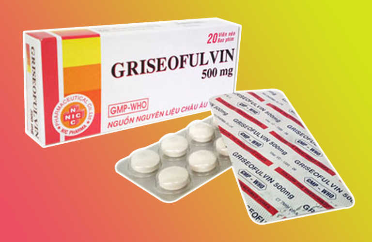 Griseofulvin: tác dụng phụ của thuốc là tăng nguy cơ sảy thai, thai dị tật.