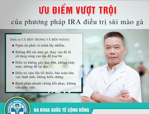 Phương pháp khác điều trị sùi mào gà hiệu quả, an toàn