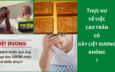 Thực hư về việc cao trăn có gây liệt dương không?