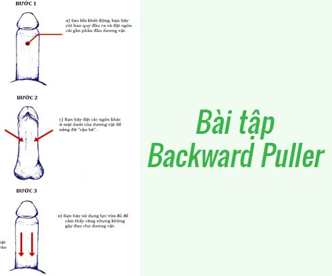 Bài tập tăng kích thước dương vật Backward Puller