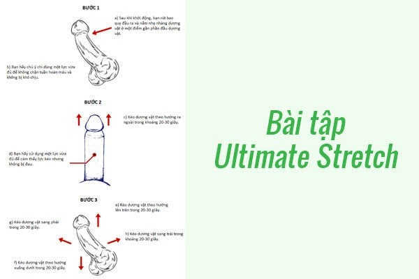 Bài tập tăng kích thước dương vật Ultimate Stretch