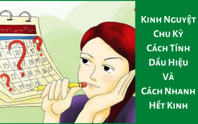 [ Kinh Nguyệt ] – Chu Kỳ, Cách Tính, Dấu Hiệu Và Cách Nhanh Hết Kinh