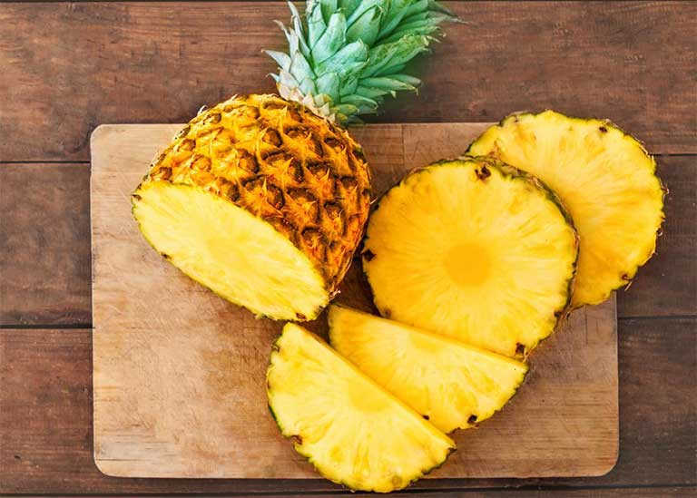 Dứa là loại trái cây giàu hàm lượng bromelain