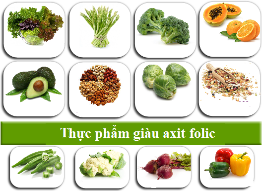 Axit folic là loại dưỡng chất cần phải bổ sung trong thai kỳ