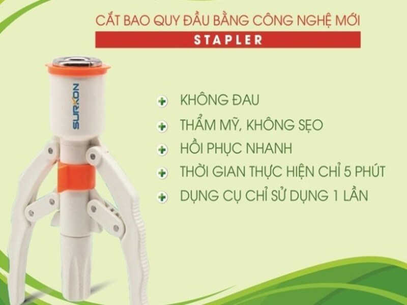 Những lưu ý khi thực hiện cắt bao quy đầu bằng máy surkon: