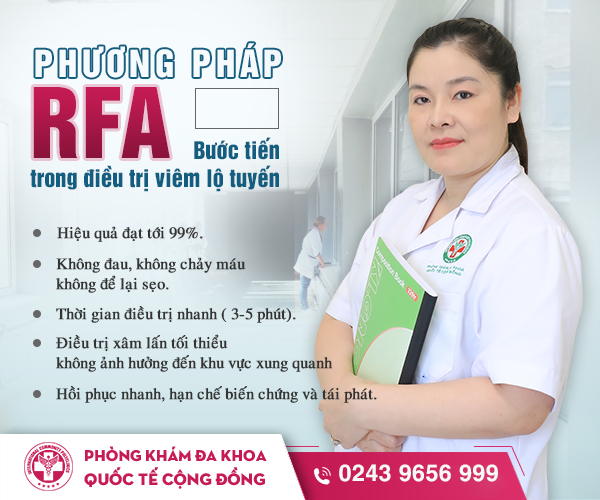 Tìm hiểu phương pháp chữa viêm lộ tuyến cổ tử cung bằng RFA