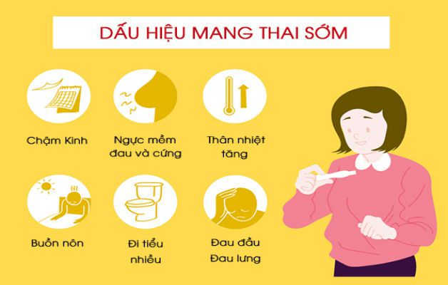 Cần làm gì khi có dấu hiệu mang thai sớm