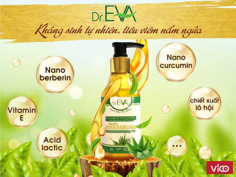 Dung dịch vệ sinh phụ nữ chữa viêm ngứa Dr.EVA