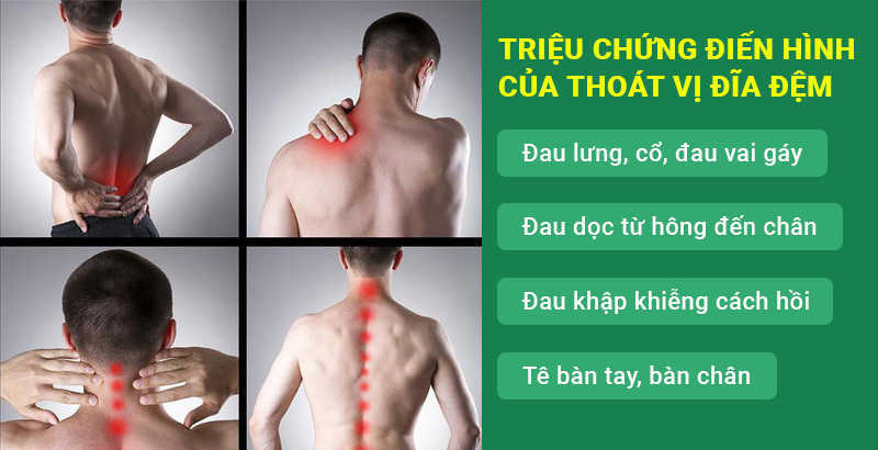 Ảnh hưởng của thoát vị đĩa đệm tới chức năng sinh lý