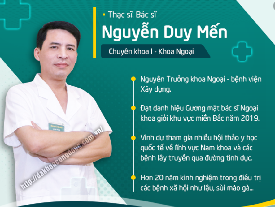 Bác sĩ CKI Nguyễn Duy Mến